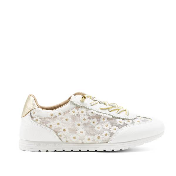 Hawaian-003 Piel Flores Blanco