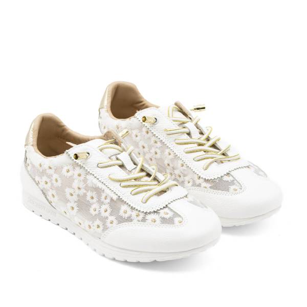 Hawaian-003 Piel Flores Blanco