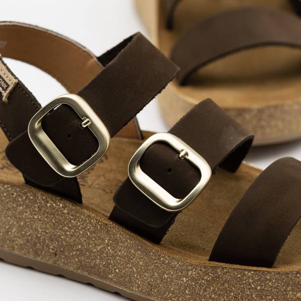 Gomera-003 Piel Nobuck Marrón 2