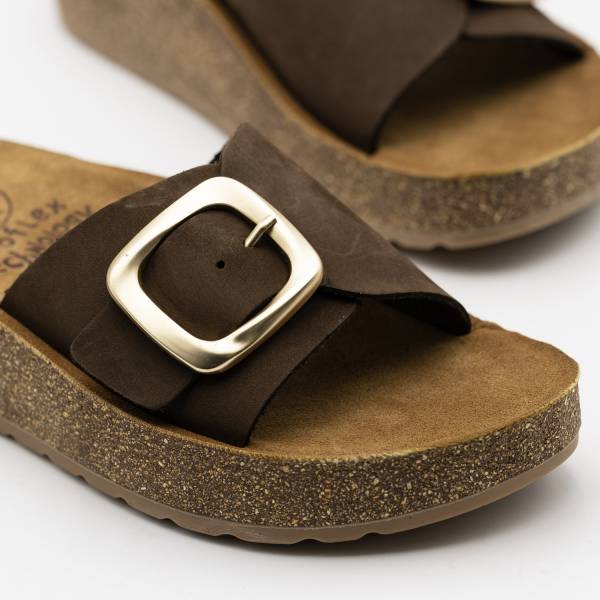 Gomera-001 Piel Nobuck Marrón 2