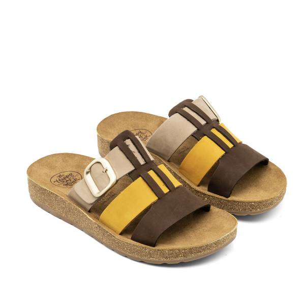 Formentera-004 Piel Nobuck Multi Mostaza