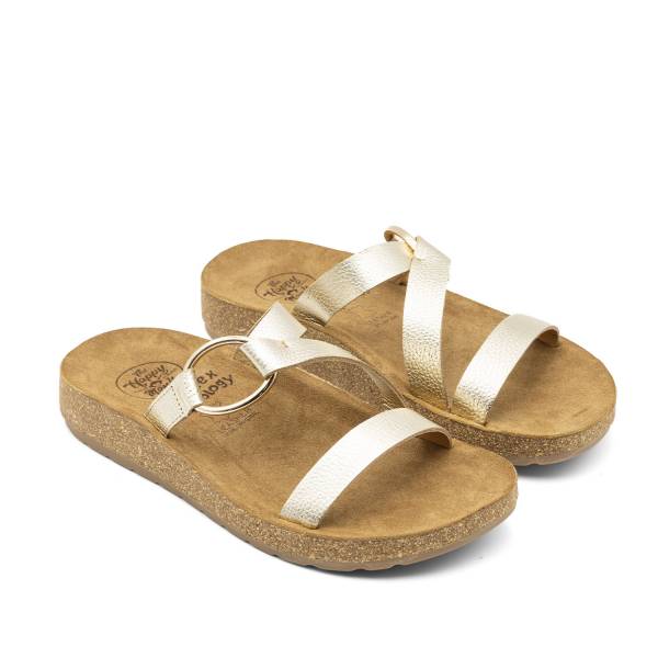 Formentera-007 Piel Metal Platino