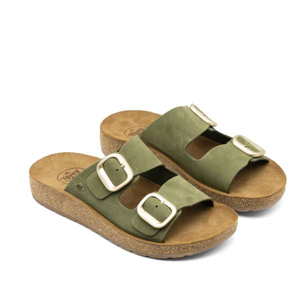 Formentera-002 Piel Nobuck Oliva