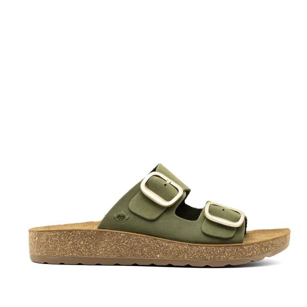 Formentera-002 Piel Nobuck Oliva