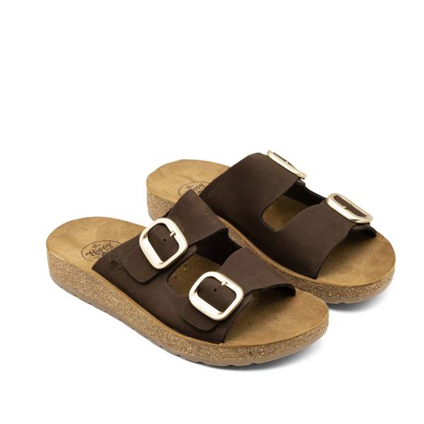 Formentera-002 Piel Nobuck Marrón