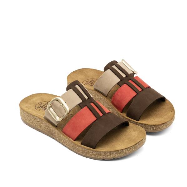 Formentera-004 Piel Nobuck Multi Coral