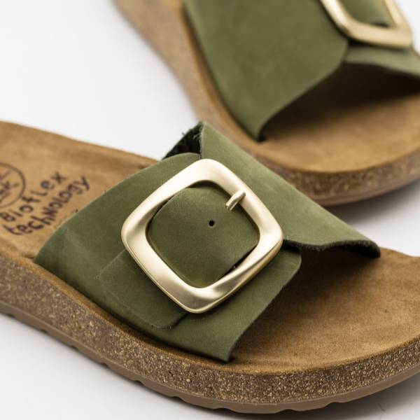 Formentera-001 Piel Nobuck Oliva