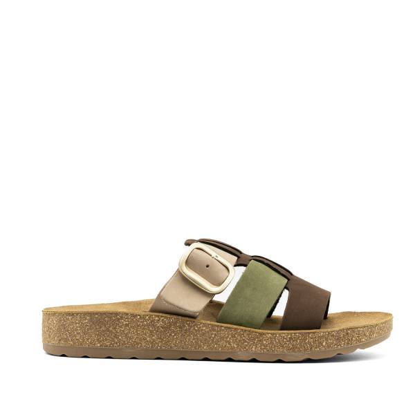 Formentera-004 Piel Nobuck Multi Oliva