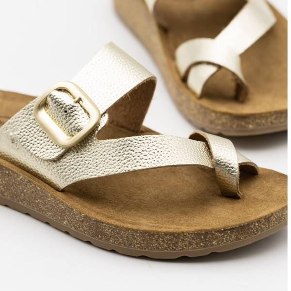 Formentera-008 Piel Metal Platino