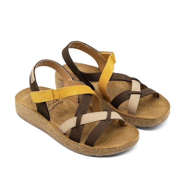 Formentera-005 Piel Nobuck Multi Mostaza