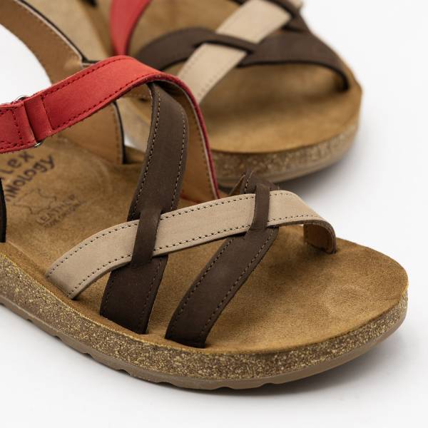 Formentera-005 Piel Nobuck Multi Coral