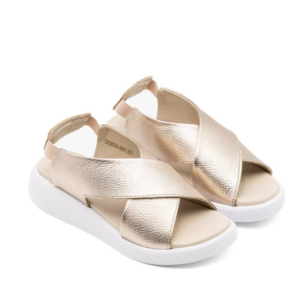 Costa-001 Piel Metal Salmón