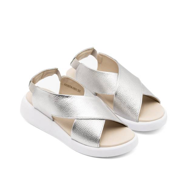 Costa-001 Piel Metal Plomo