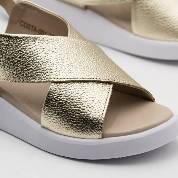 Costa-001 Piel Metal Platino 2