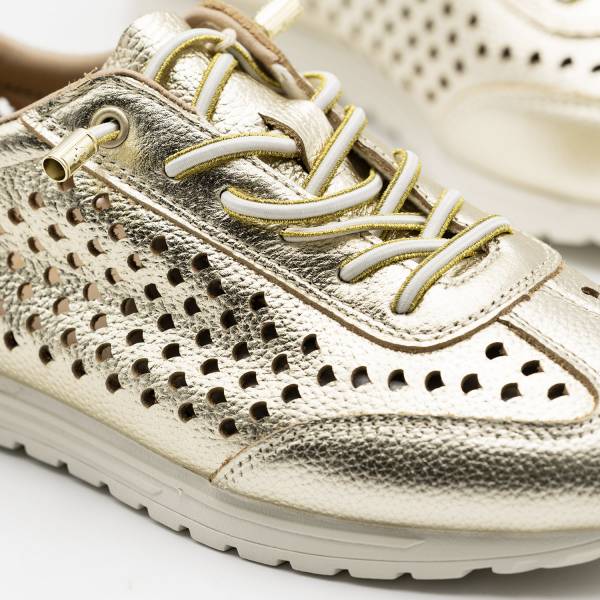 Hawaian-001 Piel Metal Platino