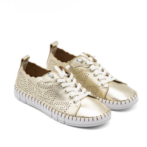 Creta-027 Piel Metal Platino