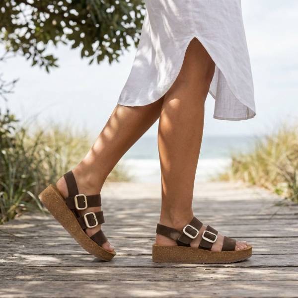 Gomera-003 Piel Nobuck Marrón