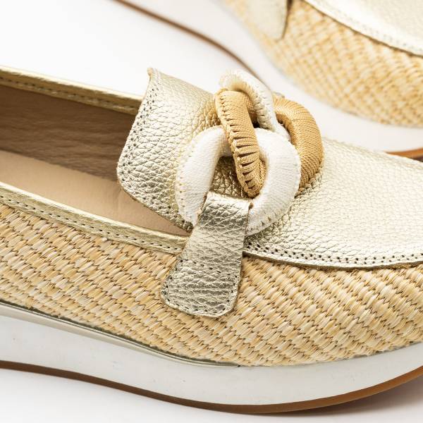 Vanity-011 Piel Rafia Platino