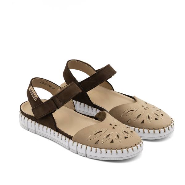 Creta-018 Piel Nobuck Multi Taupe