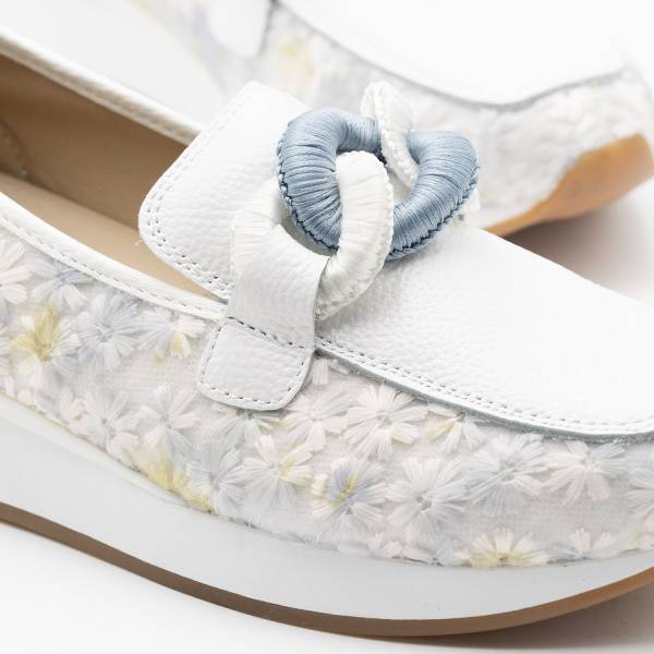 Vanity-011 Piel Flores Blanco 2