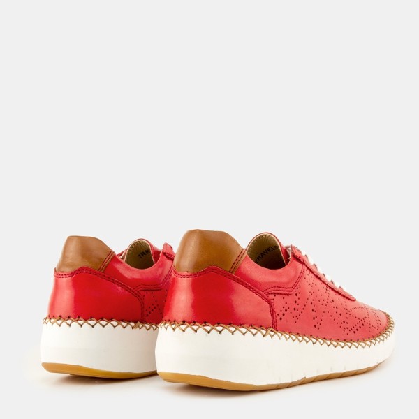 Travel-001 | Sneaker de piel con planta cosida a mano y Memory Gel 2