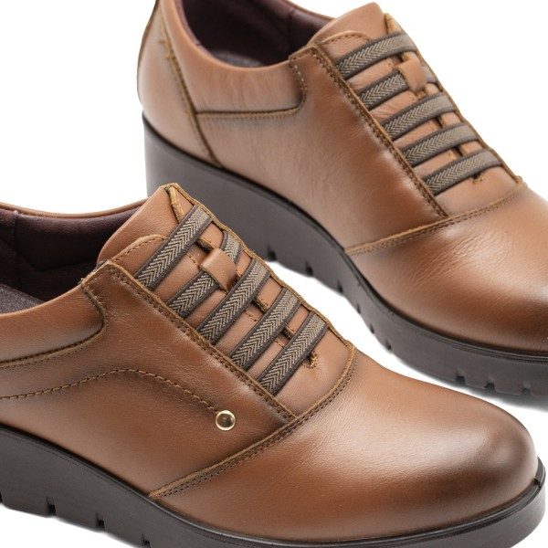 Carmina-009 | Zapato de piel con plantilla Memory Gel 2