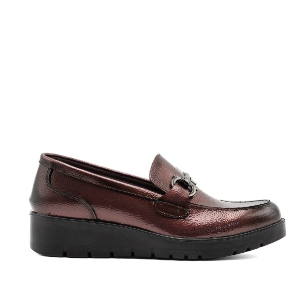 Carmina-019 | Zapato de piel charol con plantilla Memory Gel