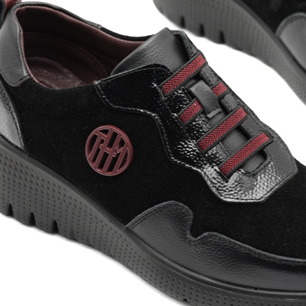 Granada-003 | Zapato confort con ajuste de cordones elásticos