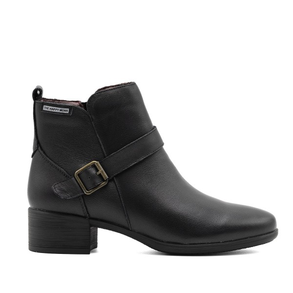 Sacra-001 | Botín Piel Negro