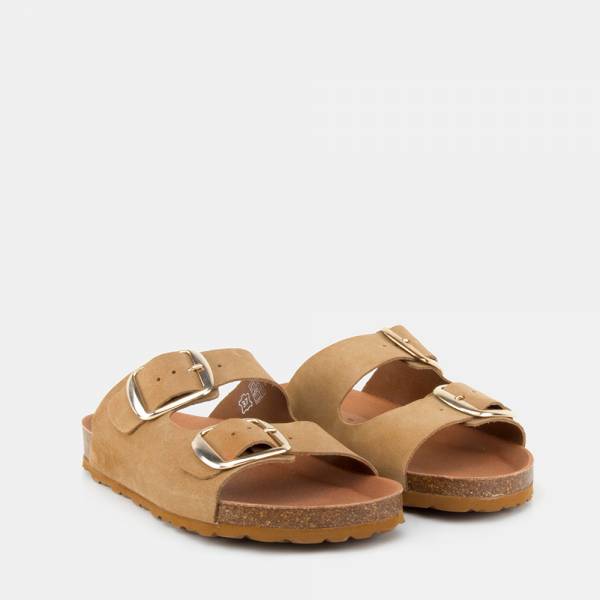 The Happy Monk Pompeya 001 - Scarpe In Pelle Marrone Taglia 38, Slip-On Made In Spain - Foto 8