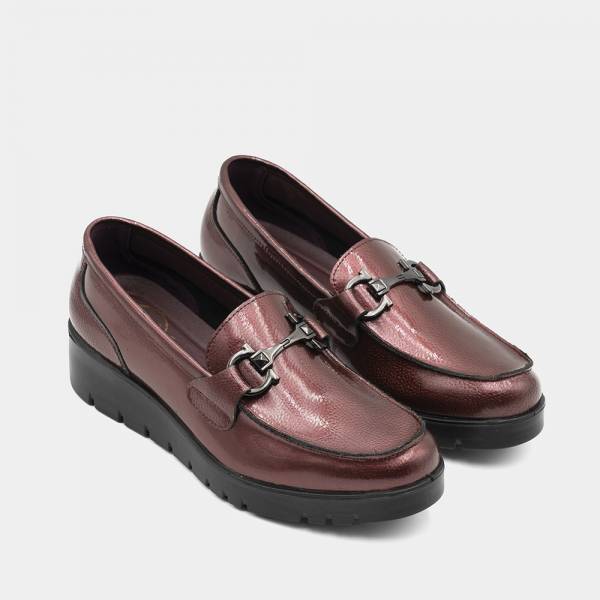 Carmina-019 Charol Burdeos