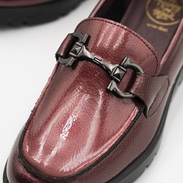 Carmina-019 Charol Burdeos