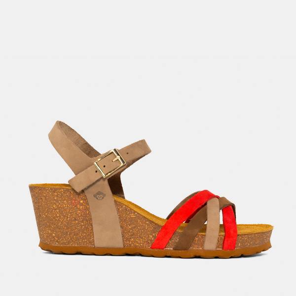 Riviera-003 Nobuck Multi Coral