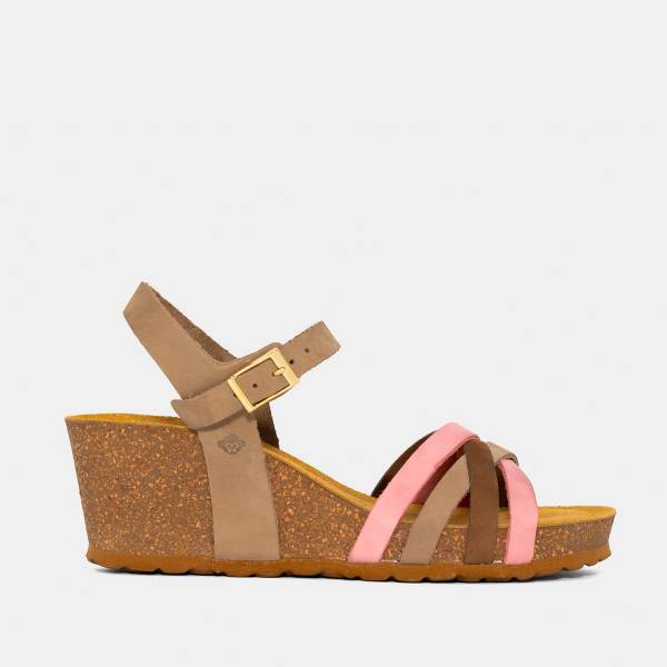 Riviera-003 Nobuck Multi Rosa