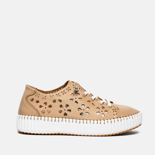 Mallorca-003 | Sneaker de piel cómoda y flexible con Memory Gel