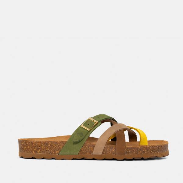 Pompeya-010 Nobuck Multi Oliva