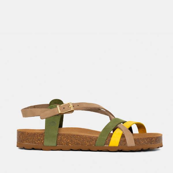 Pompeya-002 Nobuck Multi Oliva