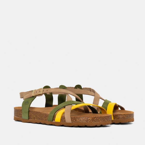 Pompeya-002 Nobuck Multi Oliva