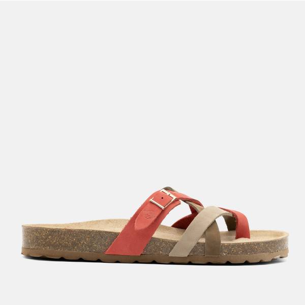 Pompeya-010 Nobuck Multi Coral