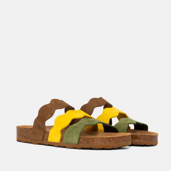 Pompeya-003 Nobuck Multi Oliva