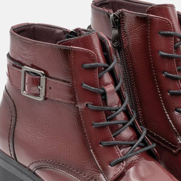 Madrid-003 Charol Burdeos