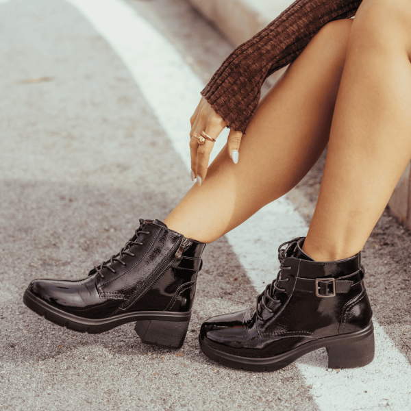 Madrid-003 Charol Negro