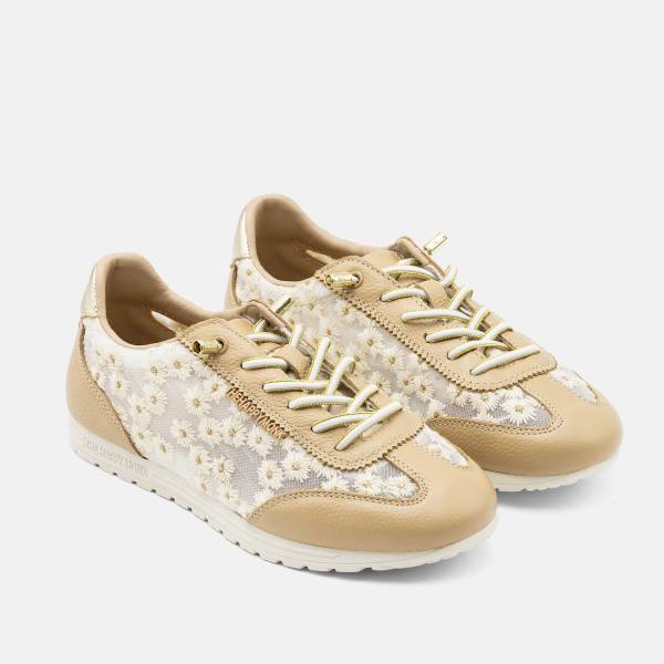 Hawaian-003 Piel Flores Beige