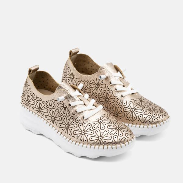 Calpe-007 Piel Metal Salmón