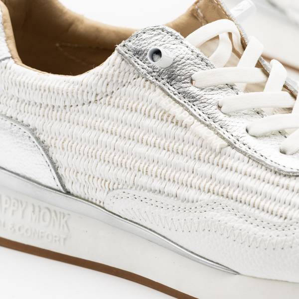 Vanity-019 Piel Rafia Blanco