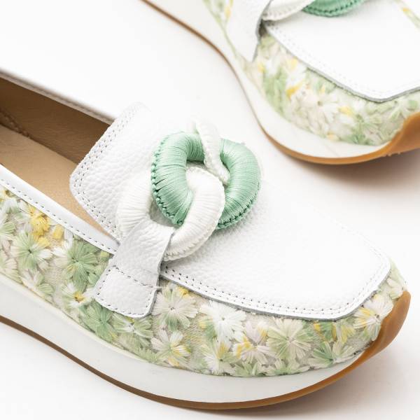 Vanity-011 Piel Flores Verde 2