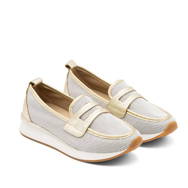 Vanity-023 Piel Metal Platino