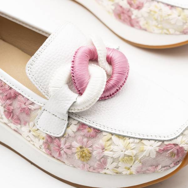 Vanity-011 Piel Flores Rosa