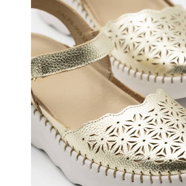 Calpe-009 Piel Metal Platino 2