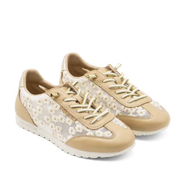 Hawaian-003 Piel Flores Beige 2